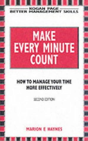 Make every minute count