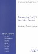 Monitoring the EU accession process: Judicial independence