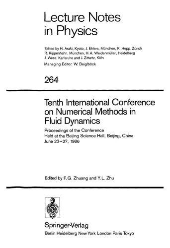 Tenth International Conference on Numerical Methods in Fluid Dunamics