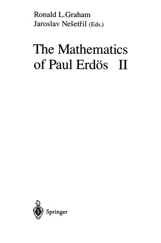 The Mathematics of Paul Erdoes