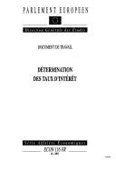 Determination des taux d'interet