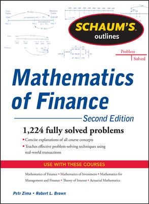 Mathematics of finance