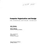 Computer organization and design