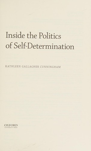 Inside the politics of self-determination
