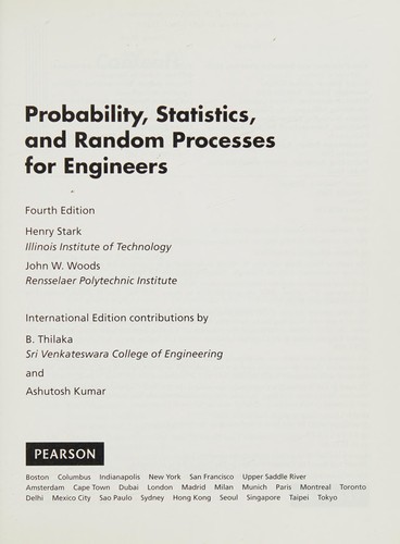 Probability, statistics, and random processes for engineers