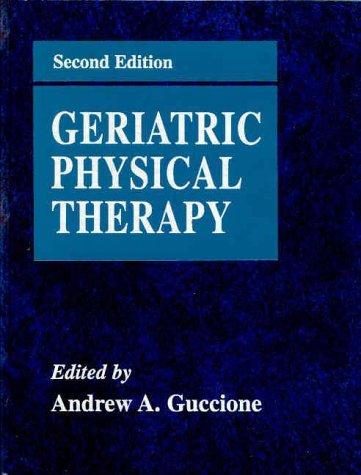 Geriatric physical therapy