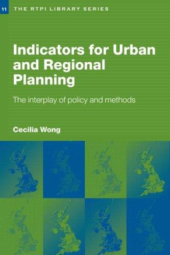 Indicators for urban and regional planning