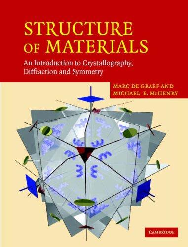 Structure of materials:  An Introduction to crystallography, diffraction, and symmetry