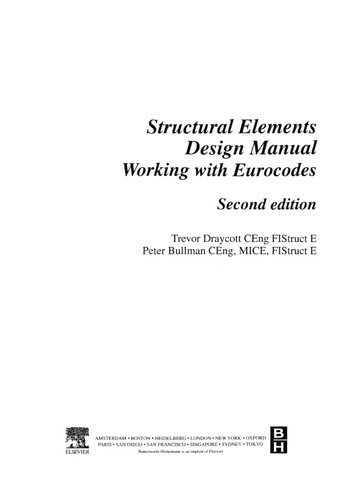 Structural elements design manual