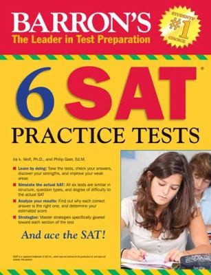 Barron's 6 SAT Practice tests