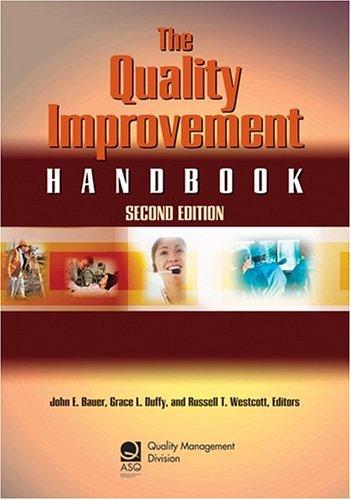 The Quality improvement handbook