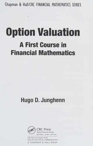 Option valuation