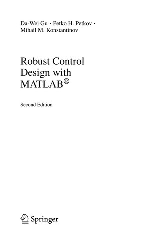 Robust control design with MATLAB