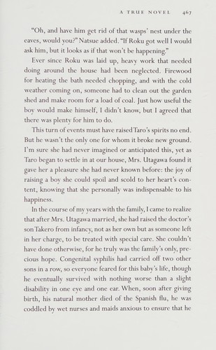 A True novel