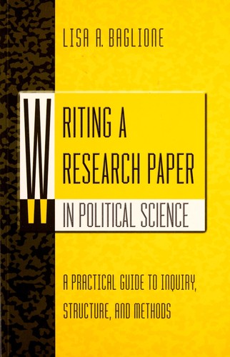 Writing a research paper in political science