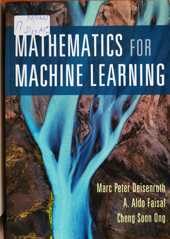 Mathematics for machine learning