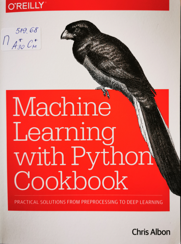 Machine learning with Python cookbook