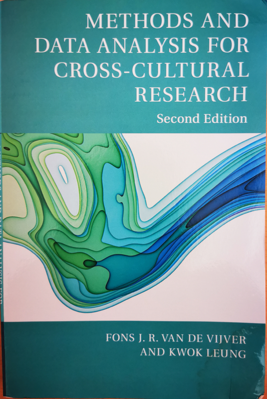 Methods and data analysis for cross-cultural research