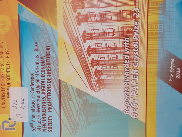Reports awarded with Best paper crystal prize 2023
