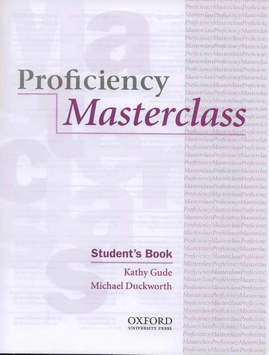 Proficiency masterclass